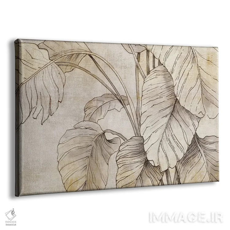 تابلو هارمونی طلایی اثر الکس بلک - نمای پرسپکتیو محصول