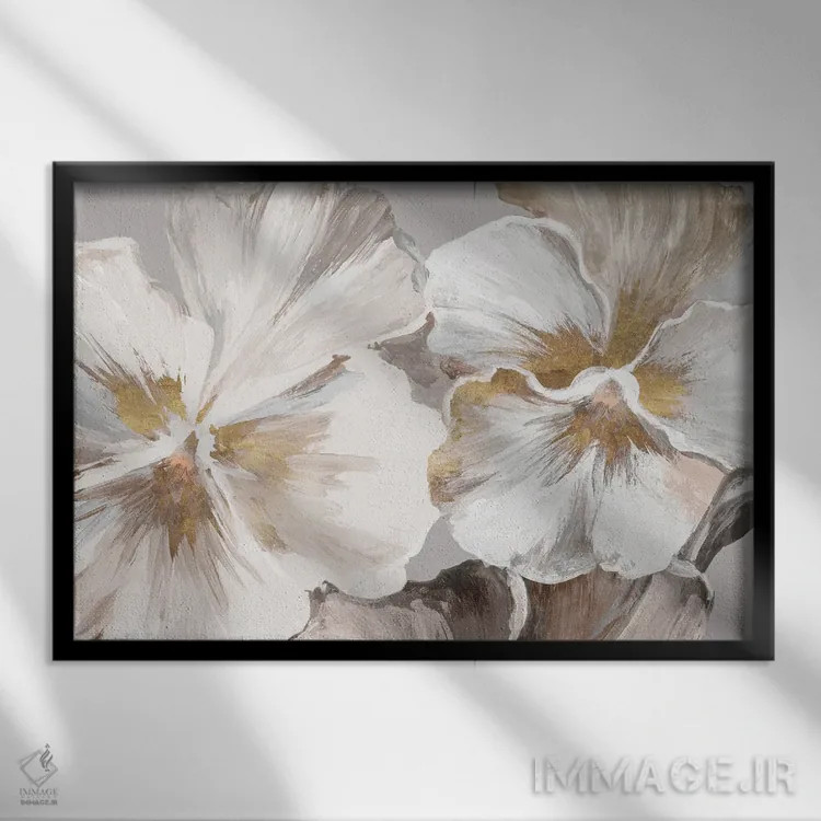 تابلو خنثی نوستالژیک اثر الکس بلک - نمای قابدار مشکی