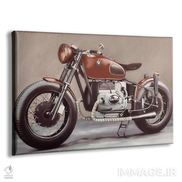 تابلو سواری خوب (سیاه و سفید کلاسیک) I اثر جی.بلو استودیو (استودیو هنری) - نمای پرسپکتیو محصول