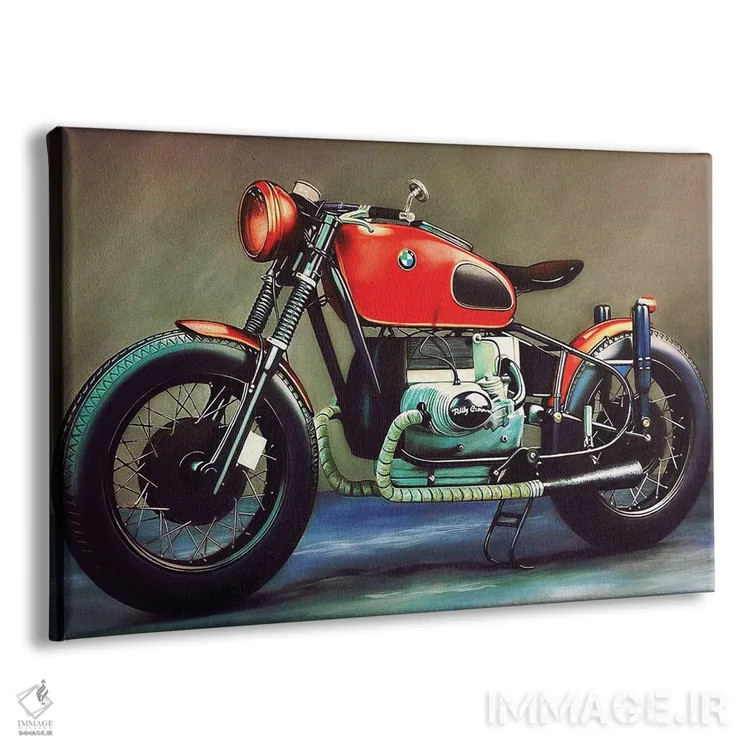 تابلو سواری خوب (سیاه و سفید کلاسیک) II اثر جی.بلو استودیو (استودیو هنری) - نمای پرسپکتیو محصول