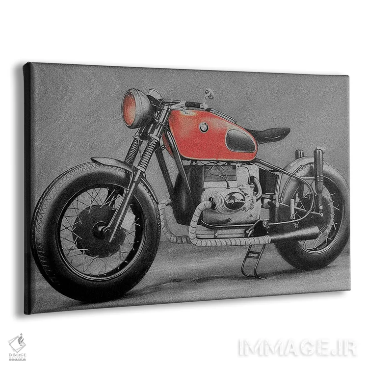 تابلو سواری خوب (سیاه و سفید) IV اثر جی.بلو استودیو (استودیو هنری) - نمای پرسپکتیو محصول