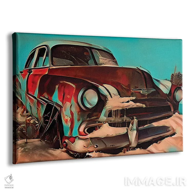 تابلو هنوز اینجا هستم اثر جی.بلو استودیو (استودیو هنری) - نمای پرسپکتیو محصول