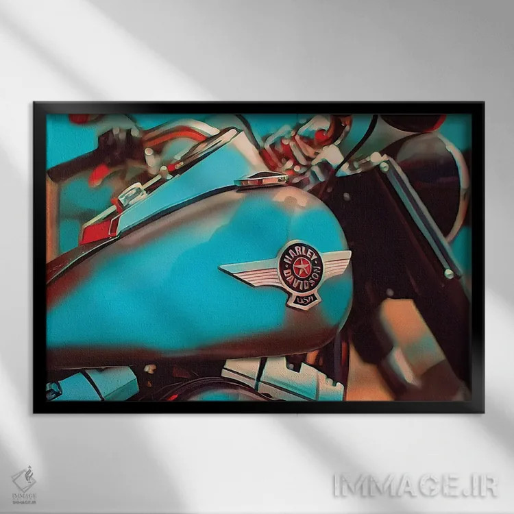 تابلو سواری خوب IV اثر جی.بلو استودیو (استودیو هنری) - نمای قابدار مشکی