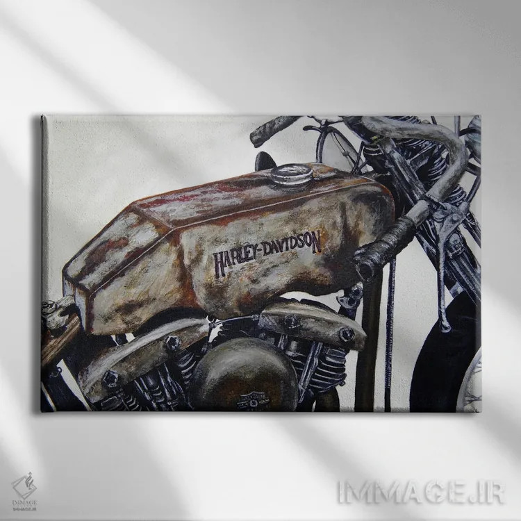 تابلو به یاد آور اثر جی.بلو استودیو (استودیو هنری) - نمای روبهرو روی دیوار