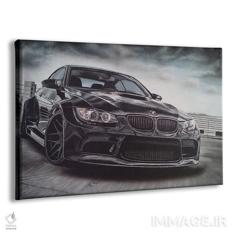 تابلو ماشین اسپرت اثر جی.بلو استودیو (استودیو هنری) - نمای پرسپکتیو محصول