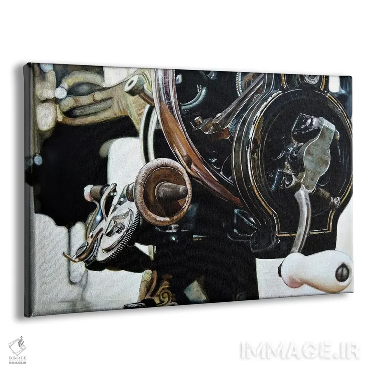 تابلو ماشین X اثر جی.بلو استودیو (استودیو هنری) - نمای پرسپکتیو محصول