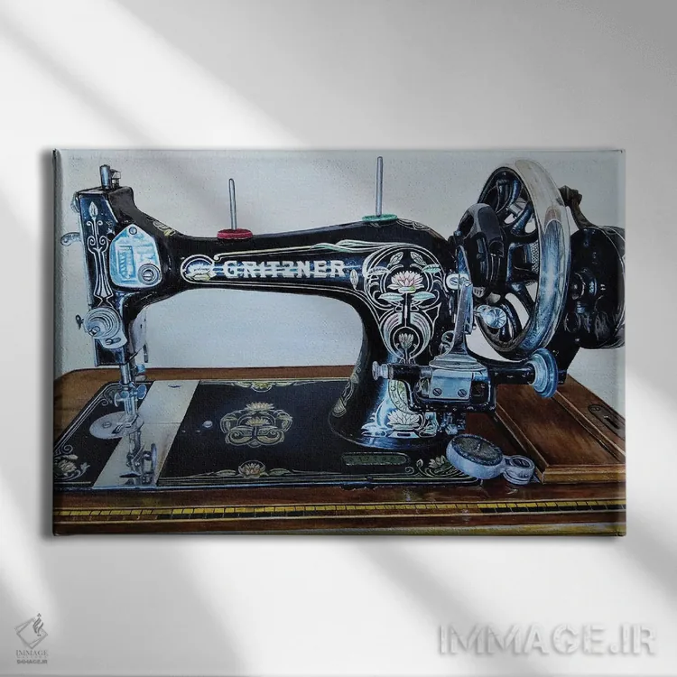 تابلو ماشین شمارهٔ یازده اثر جی.بلو استودیو (استودیو هنری) - نمای روبهرو روی دیوار