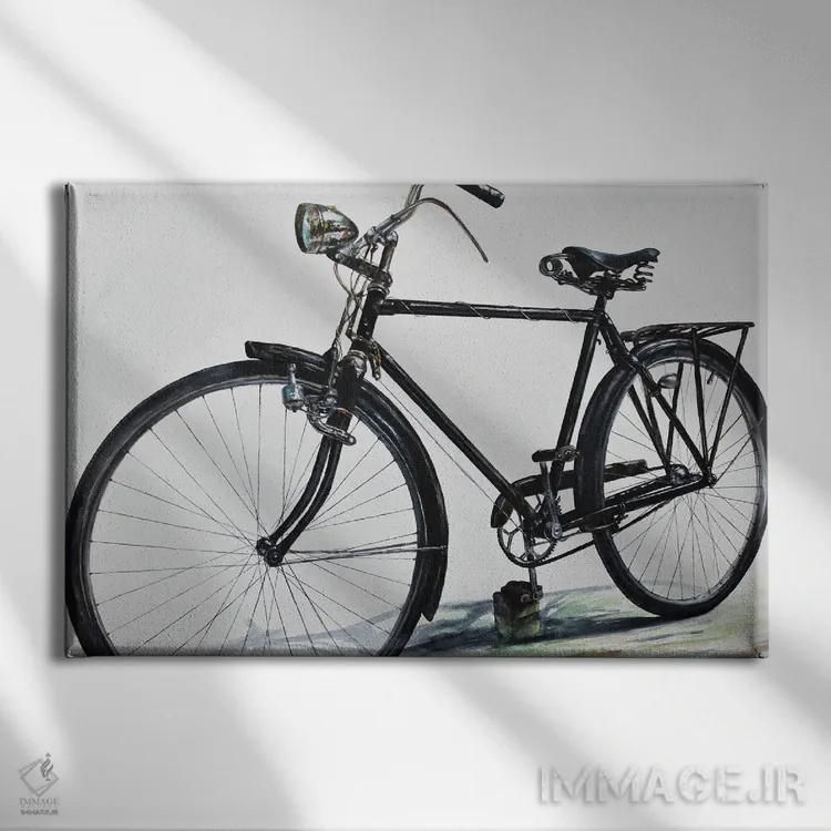 تابلو دلتنگ گذشته اثر جی.بلو استودیو (استودیو هنری) - نمای روبهرو روی دیوار