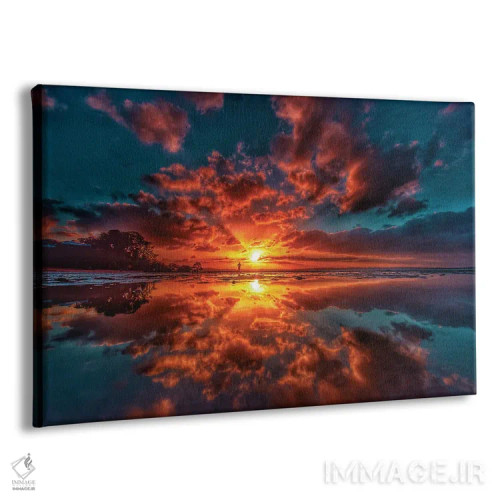 تابلو انفجار غروب II اثر بن مولدر - نمای پرسپکتیو محصول