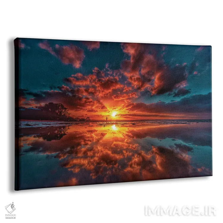 تابلو انفجار غروب II اثر بن مولدر - نمای پرسپکتیو محصول