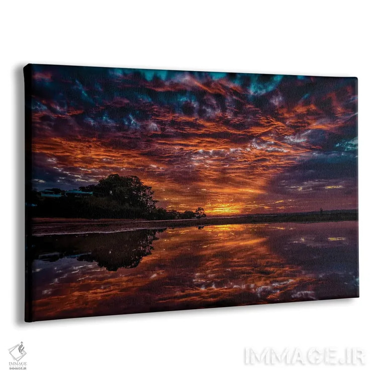 تابلو پایان هفته اثر بن مولدر - نمای پرسپکتیو محصول