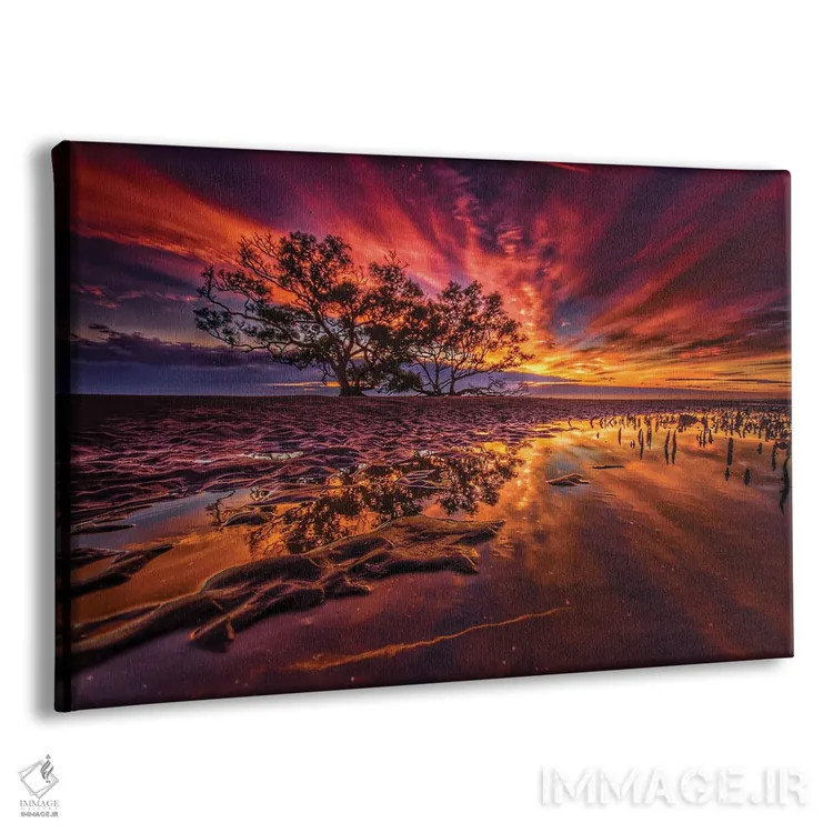 تابلو درخت دانش اثر بن مولدر - نمای پرسپکتیو محصول