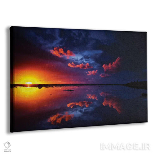 تابلو رویارویی روشنایی و تاریکی اثر بن مولدر - نمای پرسپکتیو محصول