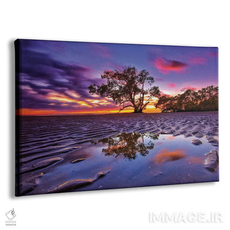 تابلو موجهای شن اثر بن مولدر - نمای پرسپکتیو محصول