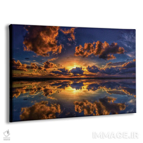 تابلو انفجار غروب اثر بن مولدر - نمای پرسپکتیو محصول