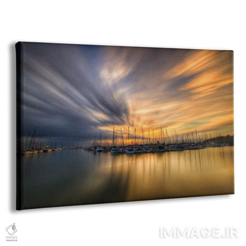 تابلو بندرگاه اثر بن مولدر - نمای پرسپکتیو محصول