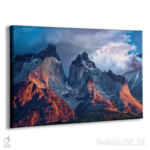تابلو نور کوهستان اثر بن مولدر - نمای پرسپکتیو محصول