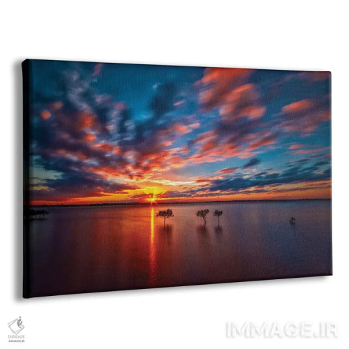 تابلو سه دوست اثر بن مولدر - نمای پرسپکتیو محصول