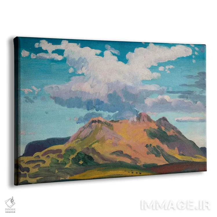 تابلو North Wales, c.1911,آرنیگ فاور، شمال ولز، حدود ۱۹۱۱ اثر جیمز دیکسون اینس - نمای پرسپکتیو محصول