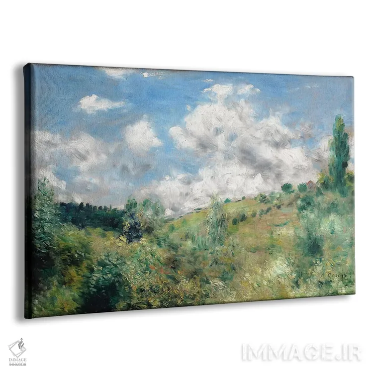 تابلو c.1872,تندباد، حدود ۱۸۷۲ اثر پیر-اوگوست رنوار - نمای پرسپکتیو محصول