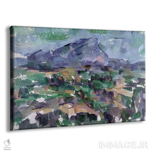 تابلو 1904-06,کوه سنت ویکتوار، ۱۹۰۴-۰۶ اثر پل سزان - نمای پرسپکتیو محصول