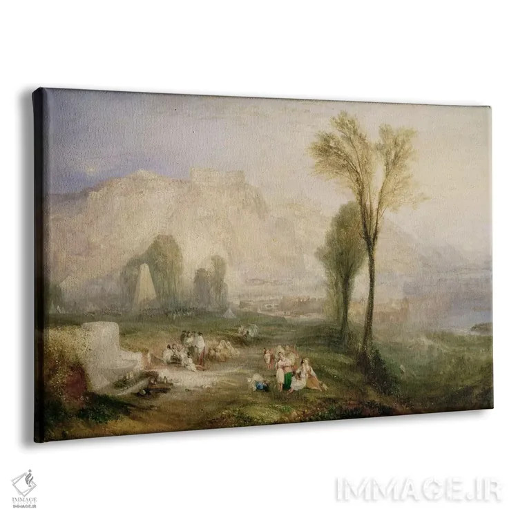 تابلو سنگ درخشان افتخار اثر جی.ام.دبلیو. ترنر (نقاش بزرگ انگلیسی) - نمای پرسپکتیو محصول