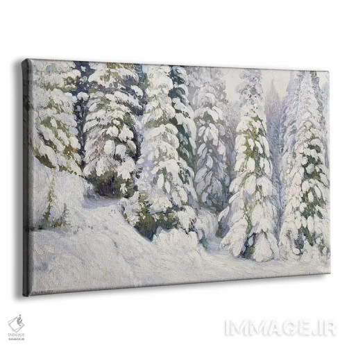 تابلو داستان زمستان، ۱۹۱۳ اثر الکساندر الکسیویچ بوریسوف - نمای پرسپکتیو محصول