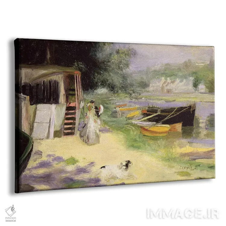 تابلو نمای بوژیوَال، ۱۸۷۳ (فرانسه) اثر پیر-اوگوست رنوار - نمای پرسپکتیو محصول