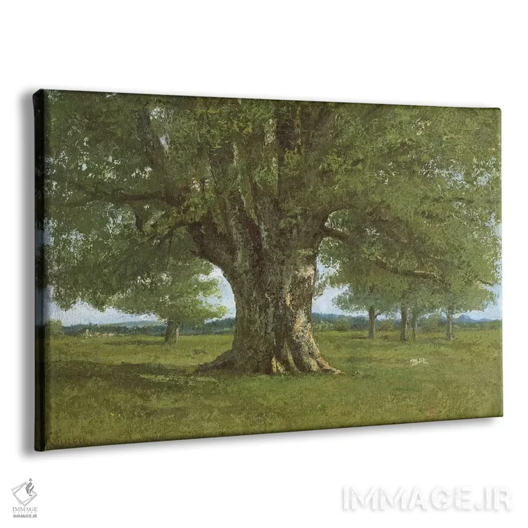 تابلو بلوط فلژه، معروف به وِرسنژتوریکس اثر گوستاو کوربه - نمای پرسپکتیو محصول