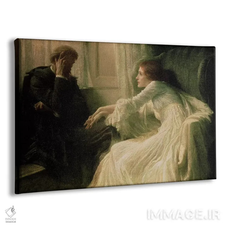 تابلو اعتراف اثر سر فرانک دیکسی (نقاش و تصویرگر بریتانیایی) - نمای پرسپکتیو محصول