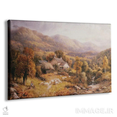 تابلو نزدیک بتوز، ولز شمالی اثر رابرت جان هموند - نمای پرسپکتیو محصول