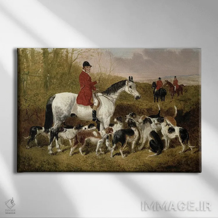 تابلو آغاز اثر جان فردریک هرینگ جونیور - نمای روبهرو روی دیوار