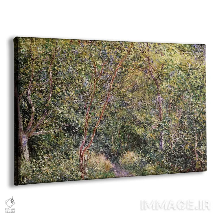 تابلو در جنگل اثر آلفرد سیسلی (نقاش امپرسیونیست انگلیسی-فرانسوی) - نمای پرسپکتیو محصول