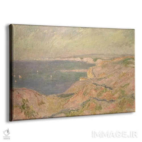 تابلو منظره دریایی اثر کلود مونه (نقاش معروف فرانسوی) - نمای پرسپکتیو محصول