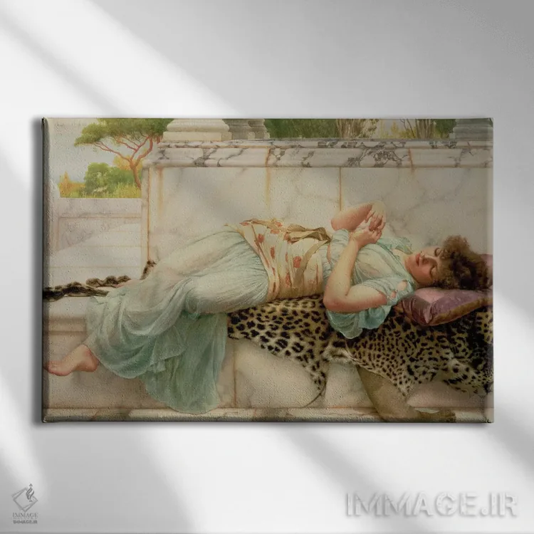 تابلو 1892,نامزدها، ۱۸۹۲ اثر جان ویلیام گادوارد - نمای روبهرو روی دیوار