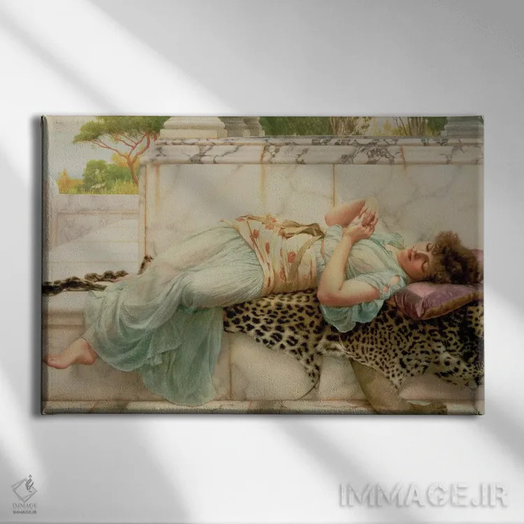 تابلو 1892,نامزدها، ۱۸۹۲ اثر جان ویلیام گادوارد - نمای روبهرو روی دیوار