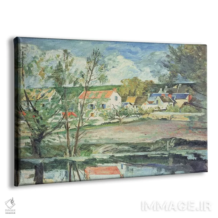 تابلو در درهٔ اوآز (فرانسه) اثر پل سزان - نمای پرسپکتیو محصول