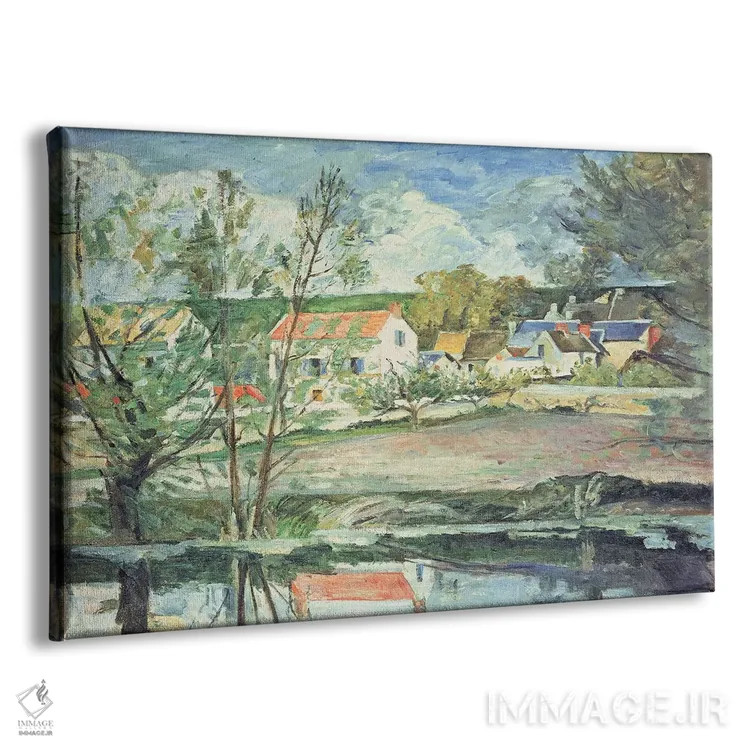 تابلو در درهٔ اوآز (فرانسه) اثر پل سزان - نمای پرسپکتیو محصول
