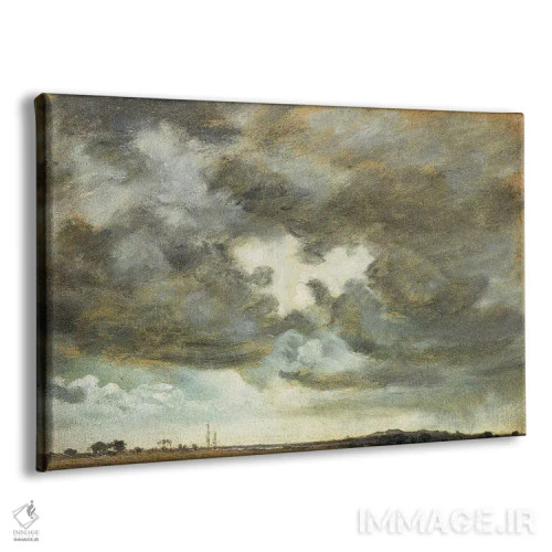 تابلو مطالعهای دربارهٔ ابرها اثر جان کانستبل (نقاش انگلیسی) - نمای پرسپکتیو محصول