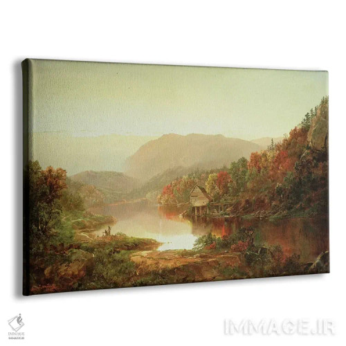 تابلو منظرهای نزدیک گرافتون، ویرجینیای غربی، ۱۸۶۴ اثر ویلیام زونتاگ - نمای پرسپکتیو محصول