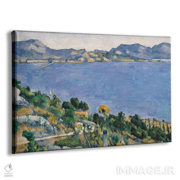 تابلو لستاک، منظرهٔ خلیج مارسی، حدود ۱۸۷۸-۷۹ اثر پل سزان - نمای پرسپکتیو محصول