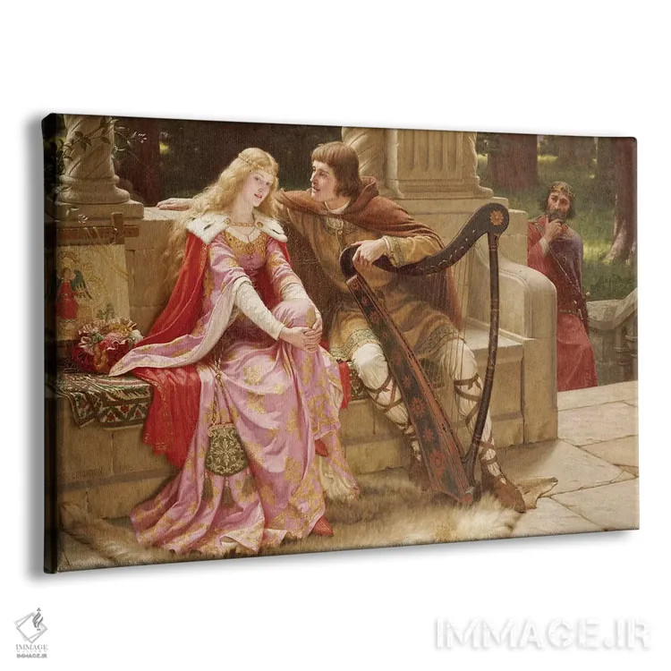 تابلو پایان آواز، ۱۹۰۲ اثر ادموند بلر لیتون - نمای پرسپکتیو محصول