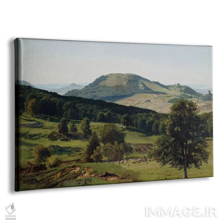 تابلو منظره اثر آلبرت بیرشتات (نقاش منظره آمریکایی) - نمای پرسپکتیو محصول