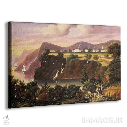 تابلو منظره از وِست پوینت اثر توماس چمبرز - نمای پرسپکتیو محصول