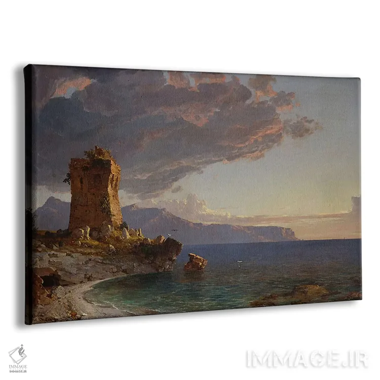 تابلو جزیره کاپری، ۱۸۹۳ اثر جسپر فرانسیس کروپسی - نمای پرسپکتیو محصول