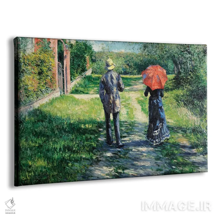 تابلو مسیر سربالایی، ۱۸۸۱ اثر گوستاو کایبوت - نمای پرسپکتیو محصول