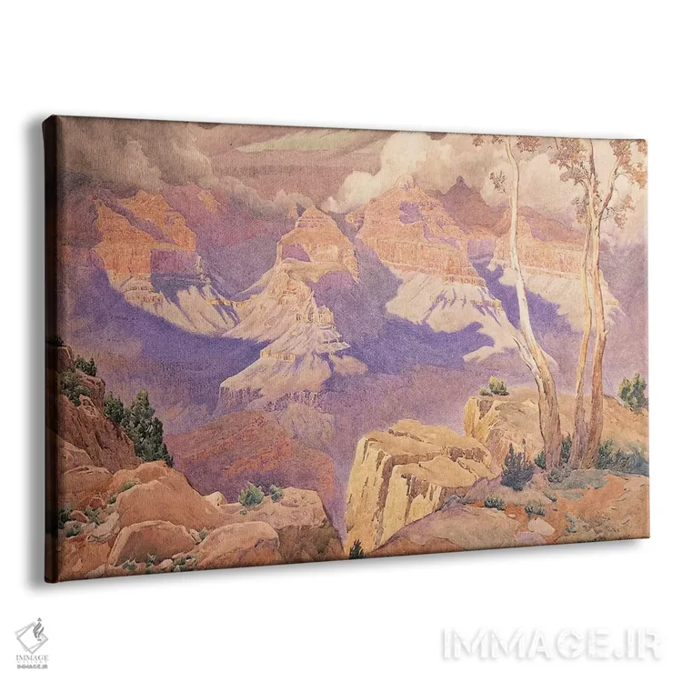 تابلو 1927,گرند کنیون، ۱۹۲۷ اثر گونار ویدفورس - نمای پرسپکتیو محصول
