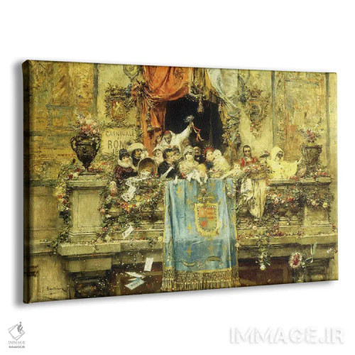 تابلو در کارناوال اثر خوزه بنلیوره ای گیل - نمای پرسپکتیو محصول