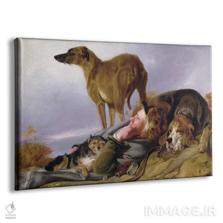 تابلو اولین نگهبانی اثر ریچارد انسدل - نمای پرسپکتیو محصول