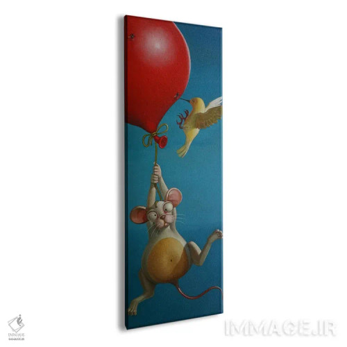 تابلو بالونسوار اثر فرانک وارمدام - نمای پرسپکتیو محصول